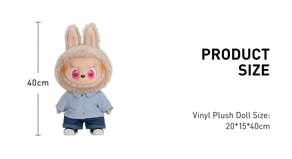 LABUBU - FLIP WITH ME - 40CM 2 Labubu flip with me - 1